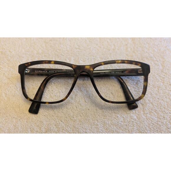 Versace Glasses Sunglasses For Frames Only Cats Eye Tortoise Shell MOD 3253 108 - Picture 1 of 7